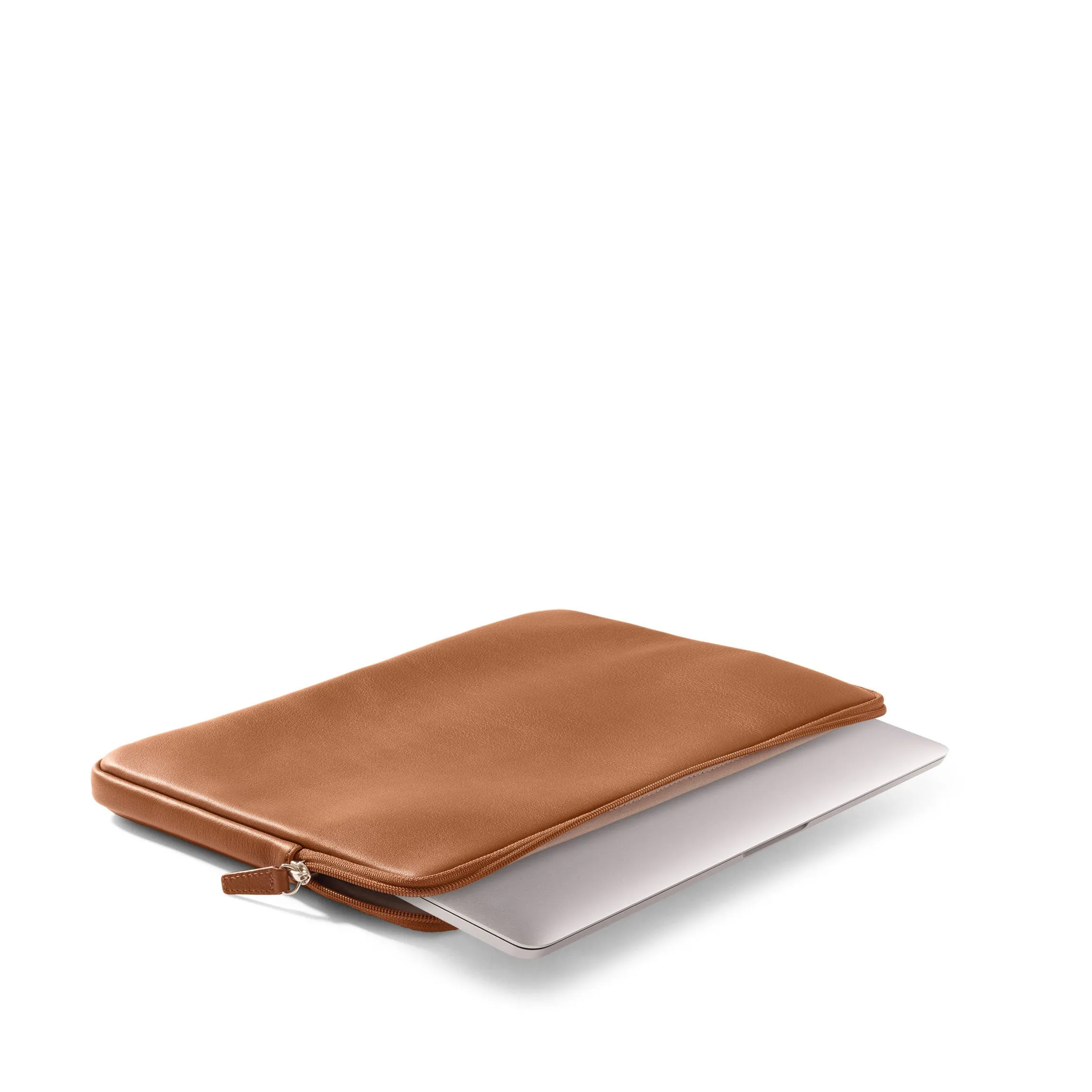 13/14 Inch Slim Laptop Sleeve Cognac