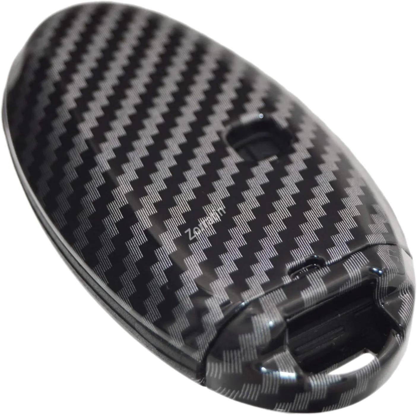 2-Layers Hybrid Carbon Key Fob Cover Case Protector for Nissan Titan Frontier SL Pro-4X Armada Rogue Maxima Altima Sentra Patrol Pathfinder GTR Z Performance
