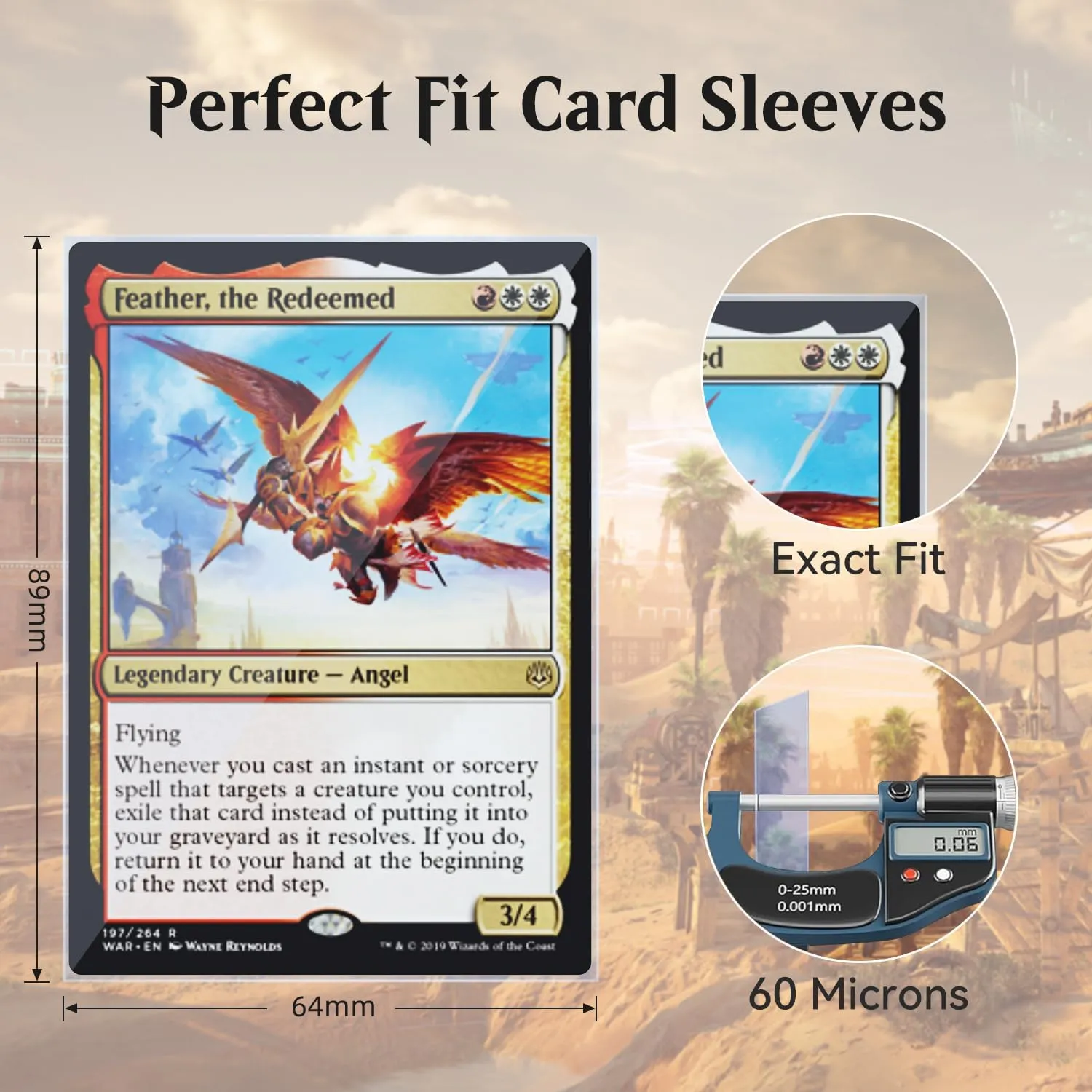 2000 Pack Perfect Fit Card Sleeves, Inner Sleeves Ideal for Double-Sleeving Compatible with TCG, MTG, PKM, TCG, Trading, Gaming Cards