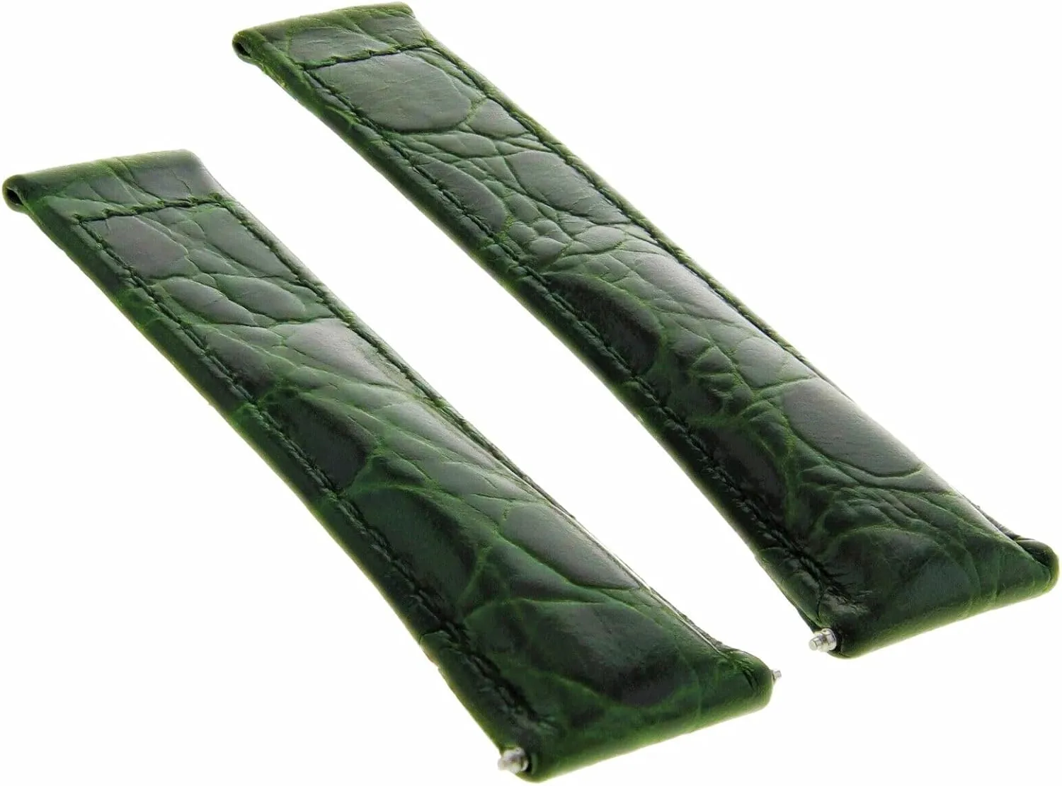 20mm Leather Watch Band Strap Compatible with All Rolex Daytona Models   Steel Buckle