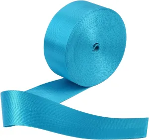 2”Heavy Duty Nylon Webbing 10 25 50 Yard - Nylon Strapping for Outdoor DIY Gear Repair, Durable Nylon Strapping for Indoor or Outdoor Gear, DIY Crafting, Repairing