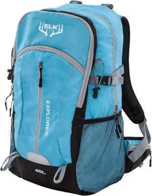 40L Hiking Backpack, Lightweight Waterproof Daypack with Rain Cover
