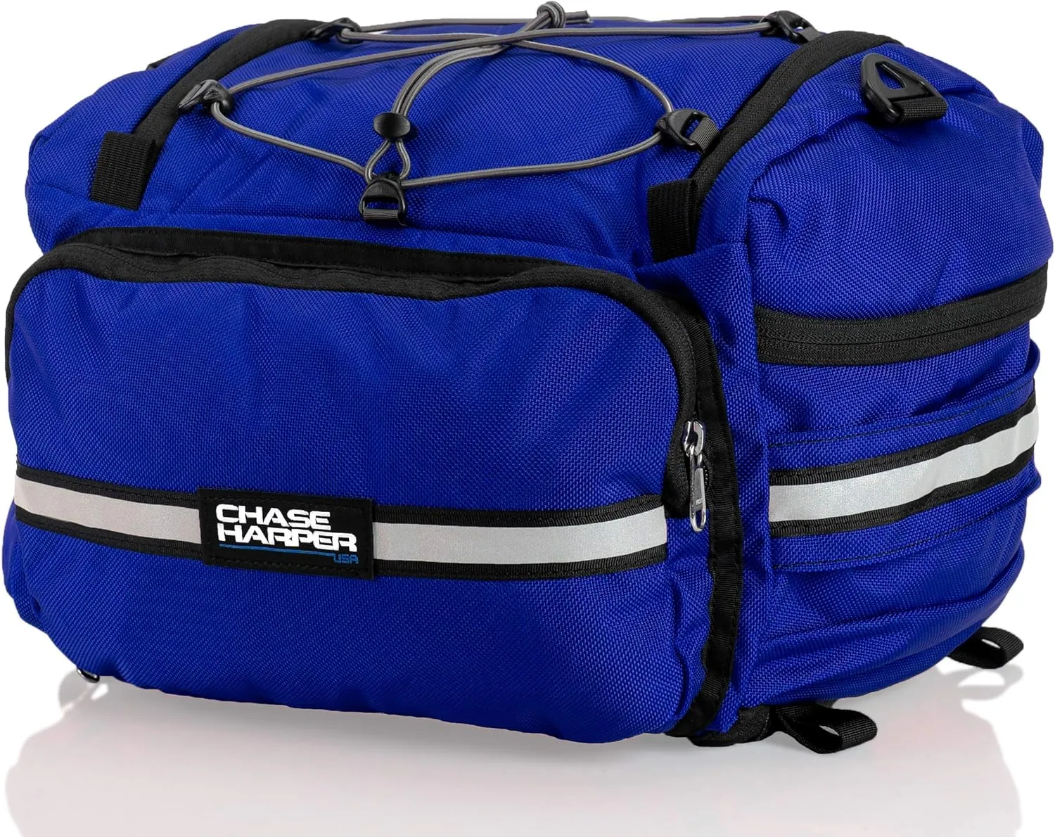 4200 Hideaway Tail Trunk - Water-Resistant, Tear-Resistant, Industrial Grade Ballistic Nylon with Adjustable Strap Mounting System for Universal Fit - Blue