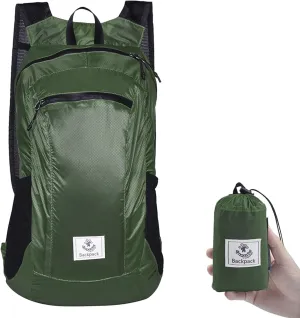 4Monster Hiking Daypack,Water Resistant Lightweight Packable Backpack for Travel Camping Outdoor