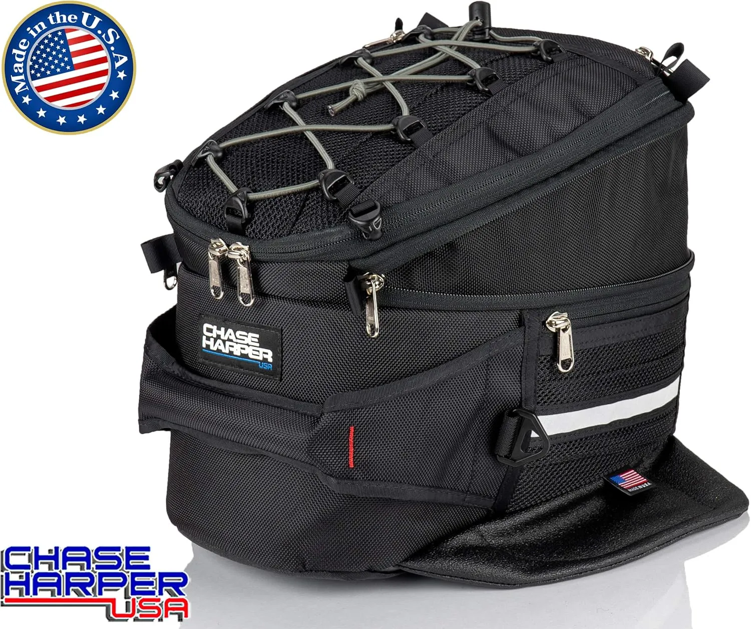 650X Magnetic Tank Bag - Water-Resistant, Tear-Resistant, Industrial Grade Ballistic Nylon with Anti-Scratch Rubberized Bottom, Strong Neodymium Magnets - Expandable Design