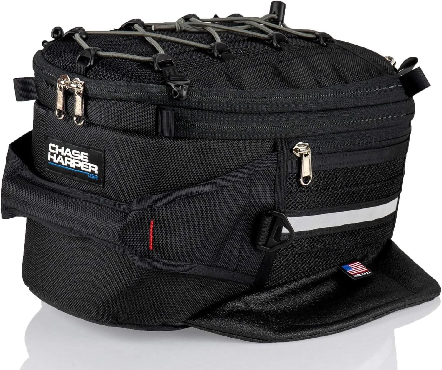 650X Magnetic Tank Bag - Water-Resistant, Tear-Resistant, Industrial Grade Ballistic Nylon with Anti-Scratch Rubberized Bottom, Strong Neodymium Magnets - Expandable Design