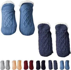 Admissioni Thermal Socks,Admissioni Indoor Non-Slip Thermal Socks,Fleece-Lined Non-Slip Thermal Slippers Socks