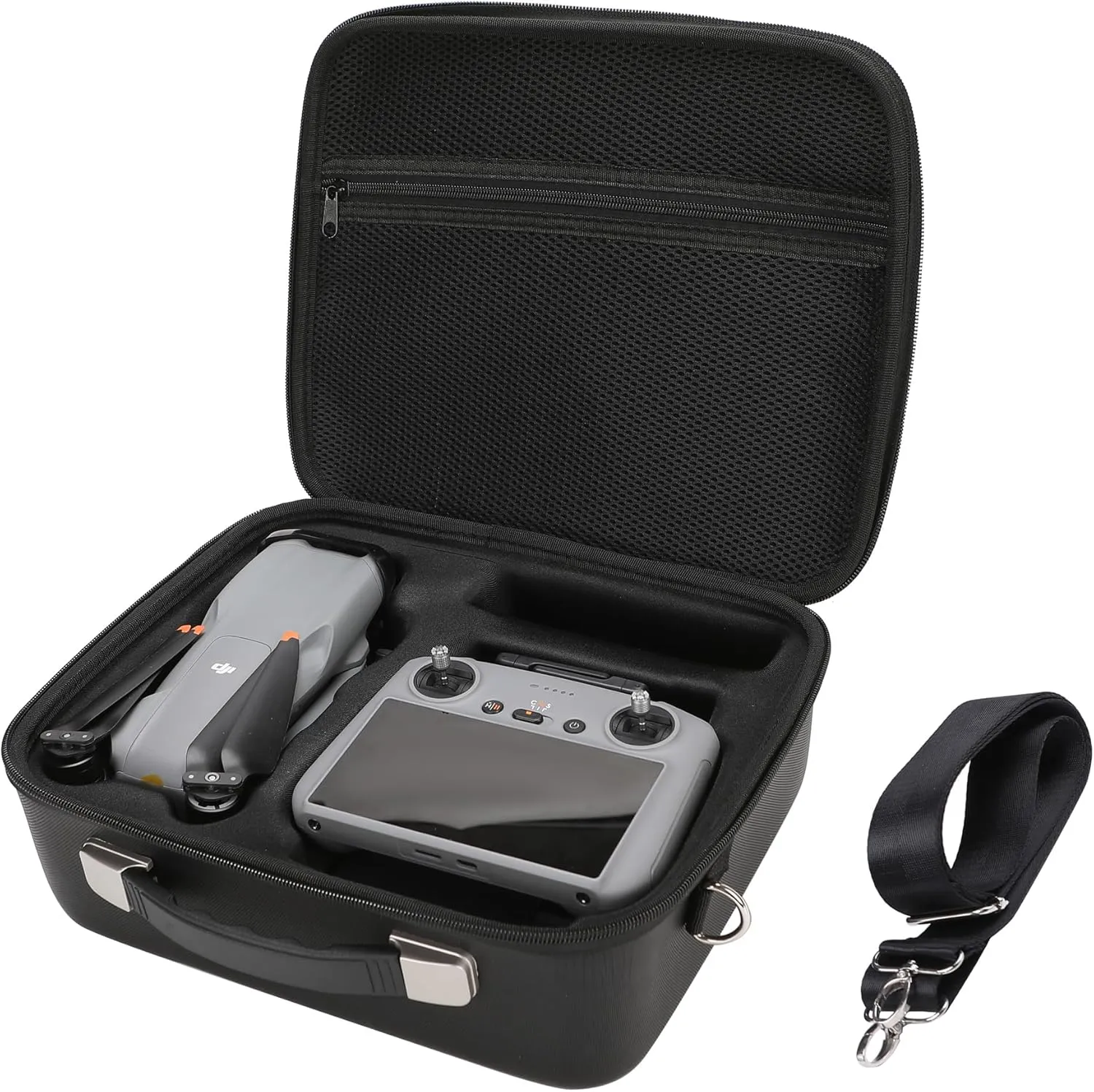 Anbee Carrying Case for DJI Air 3 / 3S Drone, Water-resistant Shoulder Bag Travel Handbag Compatible with DJI Air 3 RC Quadcopter and Accessories