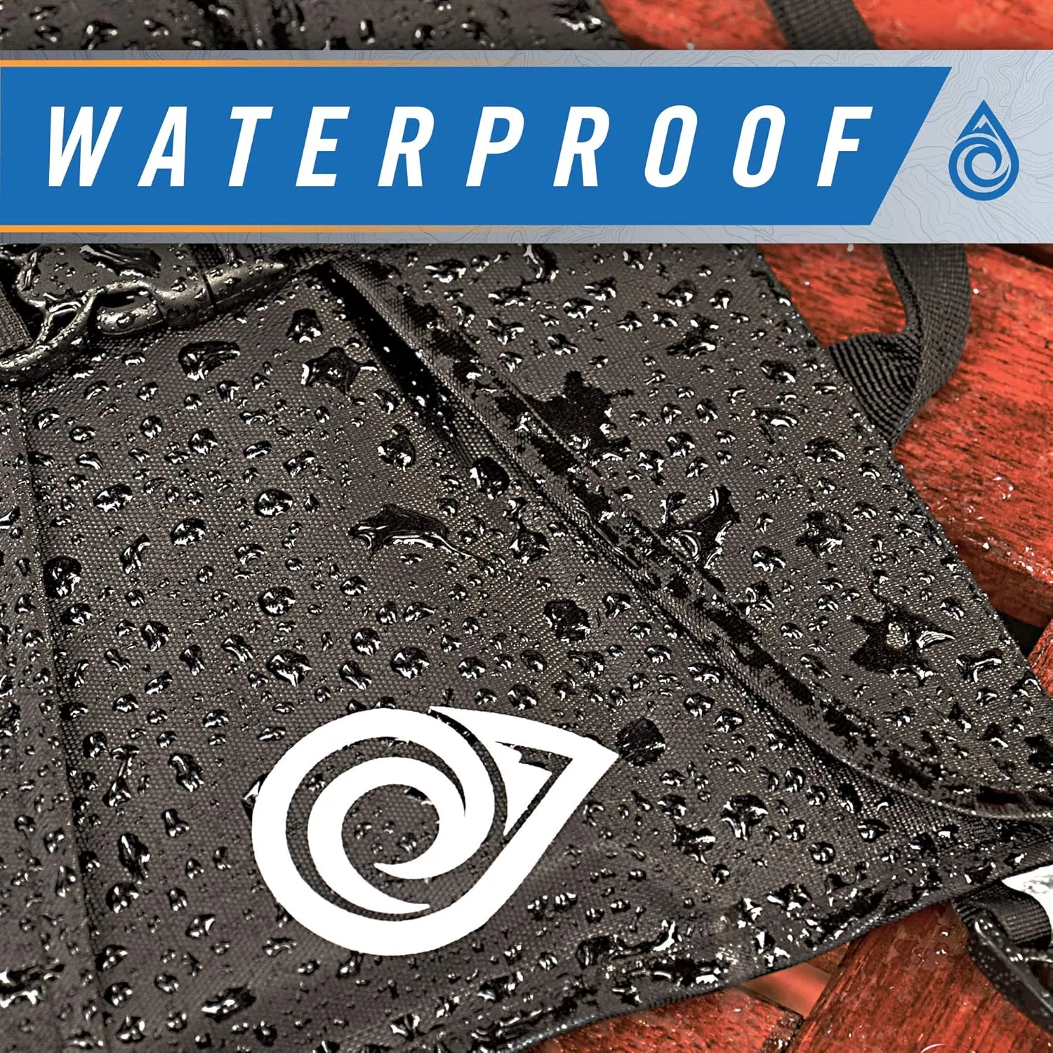 AquaQuest Typhoon Laptop Case - 100% Waterproof, Versatile, Durable, Lightweight, Messenger Bag - Protective Padded Computer Sleeve Pouch - 13" Orange