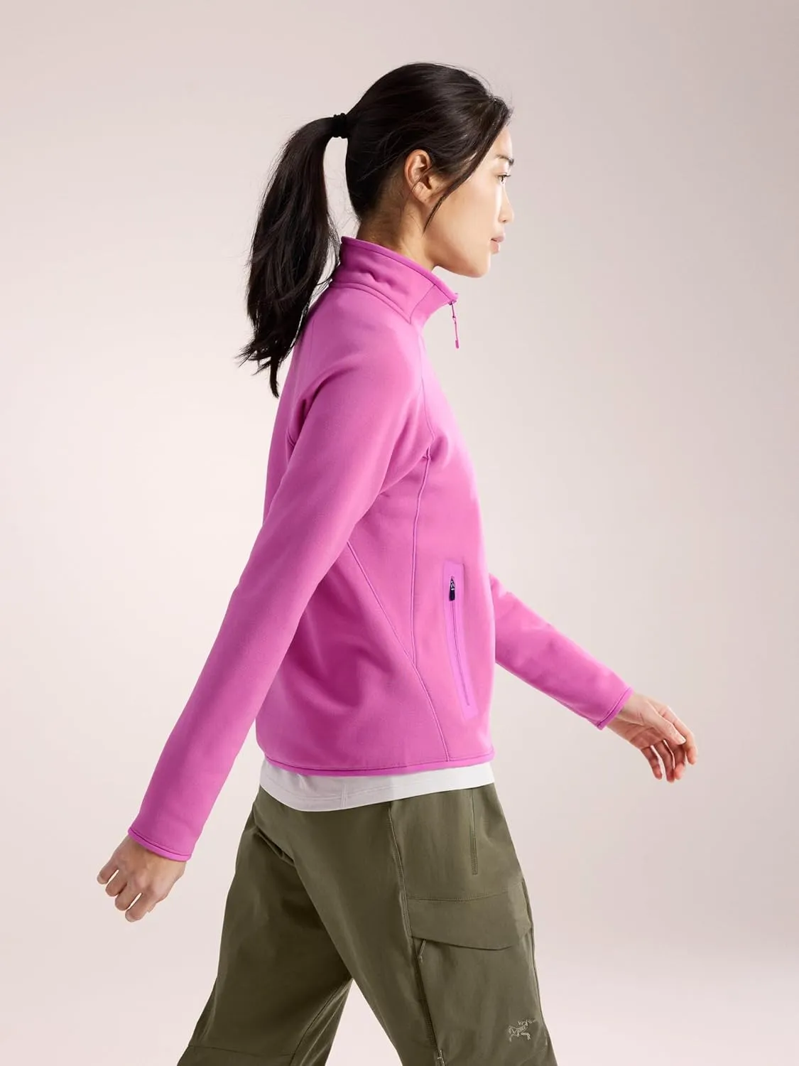 Arc'teryx Kyanite Jacket Women’s | Warm Polartec Stretch Fleece - Jackets for Women - Casual Wear and Outdoor Activities