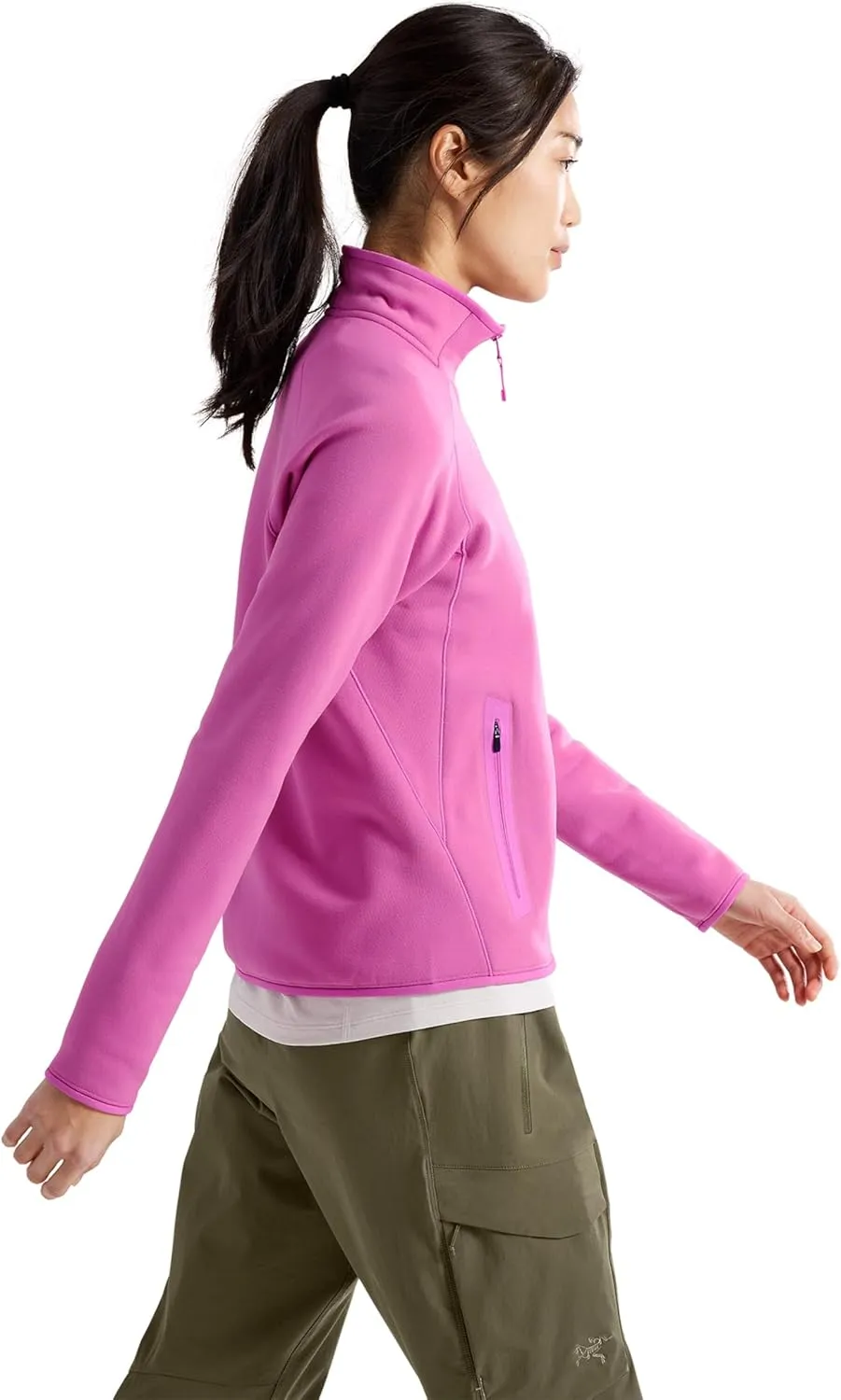 Arc'teryx Kyanite Jacket Women’s | Warm Polartec Stretch Fleece - Jackets for Women - Casual Wear and Outdoor Activities