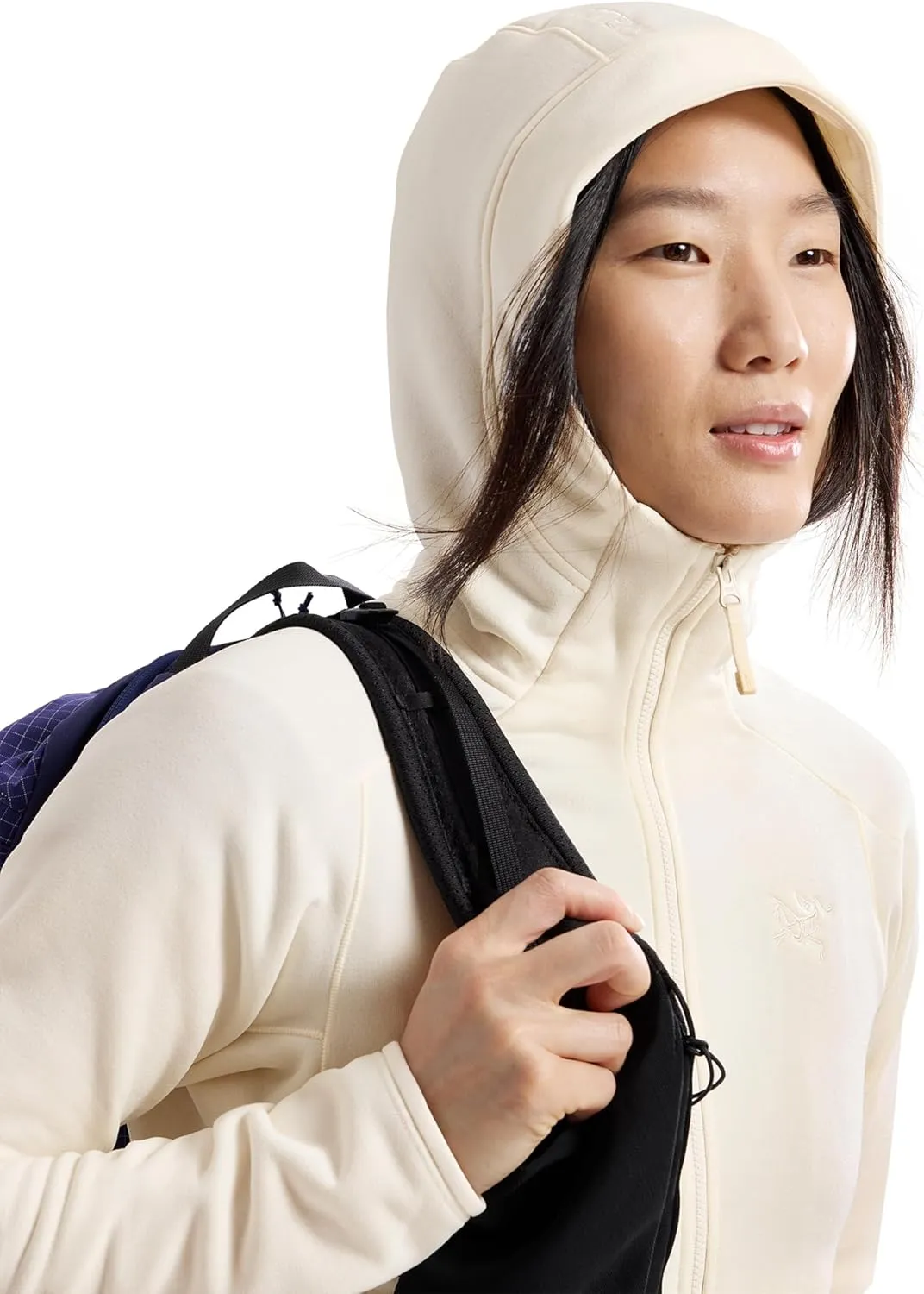 Arc'teryx Kyanite Womens Hoody | Warm Polartec Stretch Fleece Midweight | Moisture-Wicking Durable Zip Up Hoodies for Women