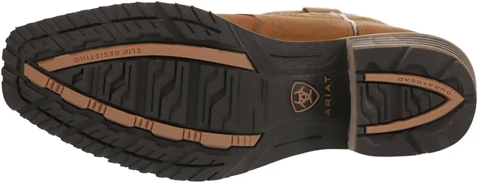 ARIAT Men's Hybrid Roughstock Square Toe Waterproof Cowboy Boot Western