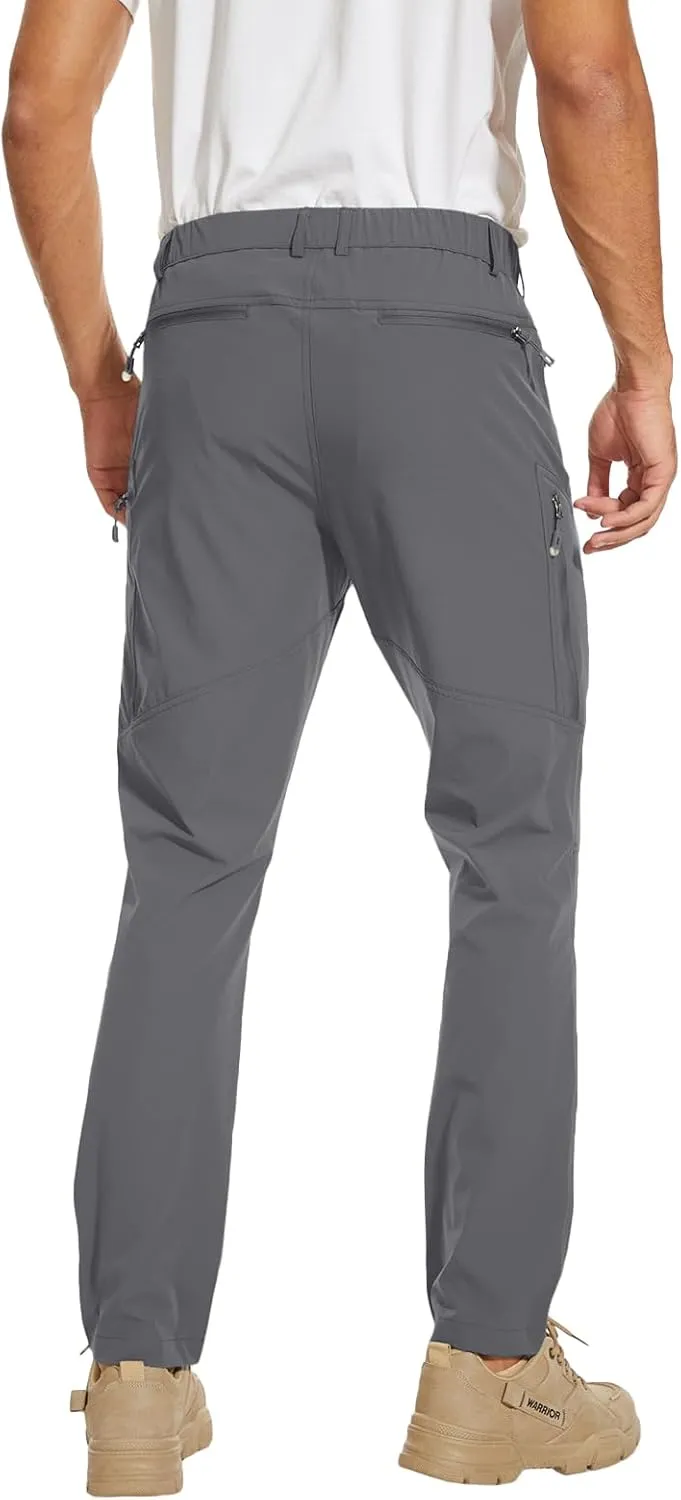 Arunlluta Hiking Pants for Men, Hiking Travel Pants Water-Resistant Mens Work Pants Stretch Quick Dry Lightweight