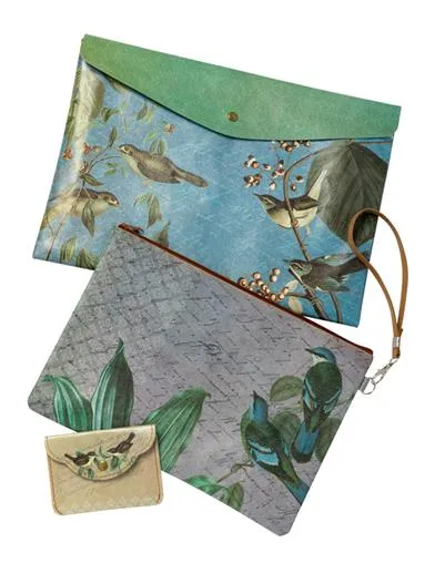 Audubon Bird Envelope Pouches (set Of 3) 35156
