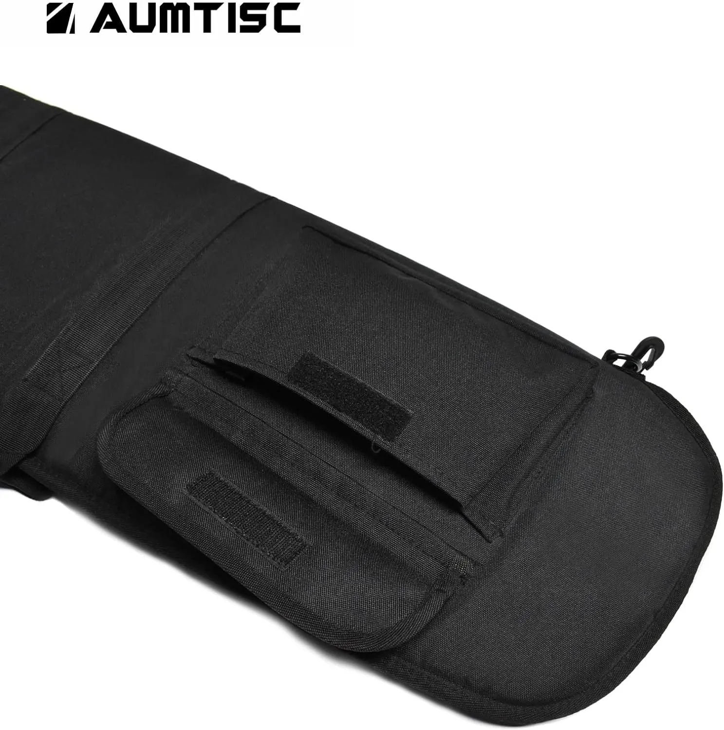 AUMTISC Soft Rifle Gun Case, 41/45/49 Inch Shotgun Carrying Bag for Scoped Rifles with Adjustable Shoulder Sling