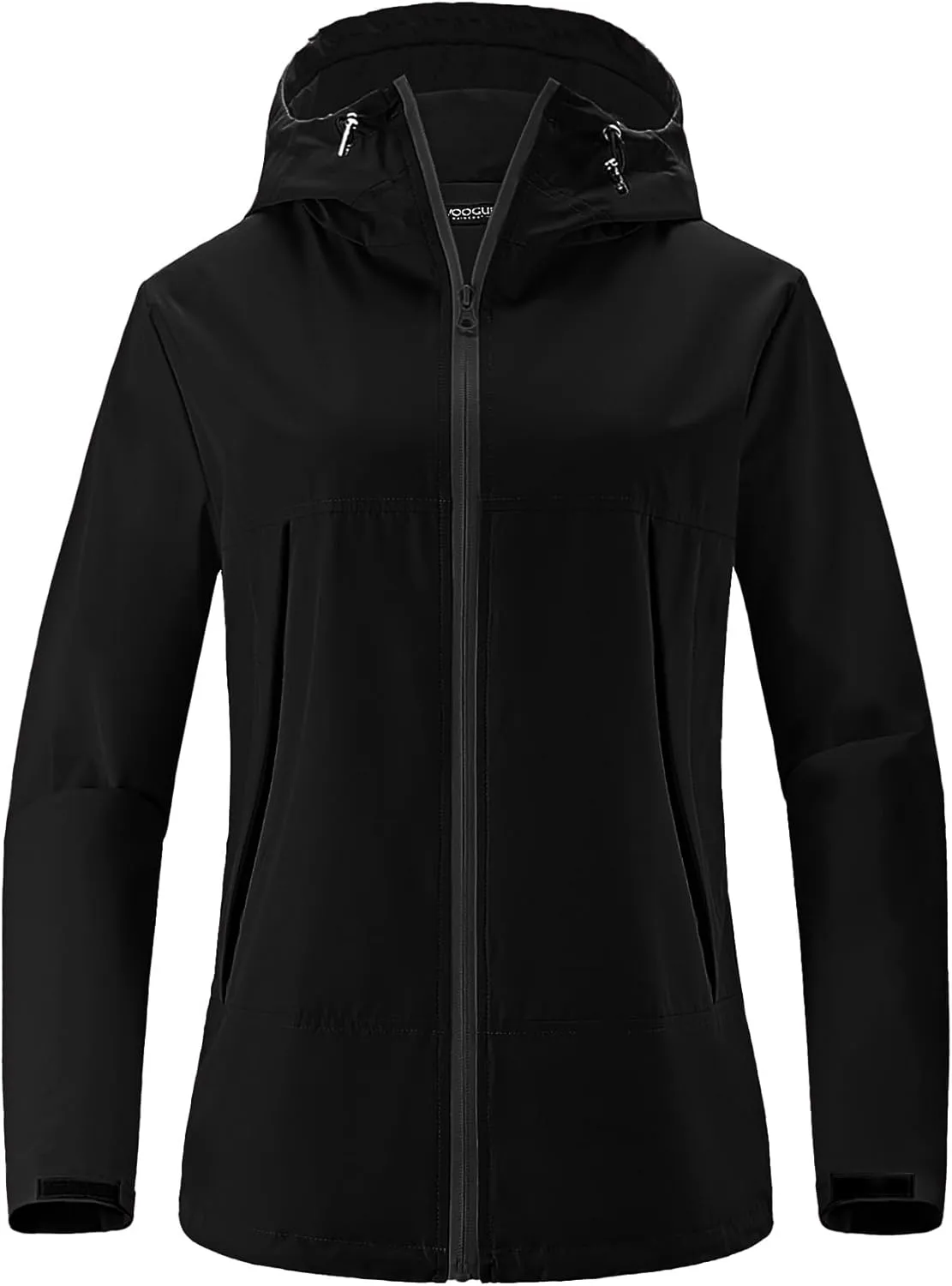 Avoogue Rain Jacket Women Waterproof Lightweight Raincoat Lined Outdoor Hooded Windbreaker