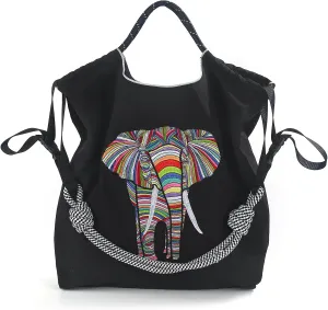 Ball&Chain Tote Bag Women Work Bags Nylon Bag Purse for Women Travel Bags Handbags Everyday Bag with Inner Pockets