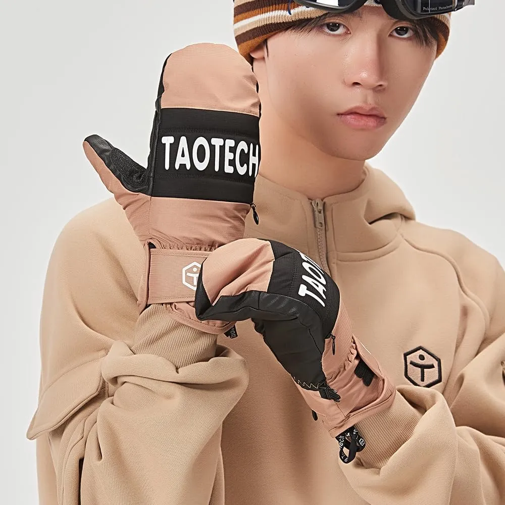 Basic Determined Gloves Snowboarding Lightweight Thermal Waterproof Windproof Pocket Leash Included 5 Finger Inner
