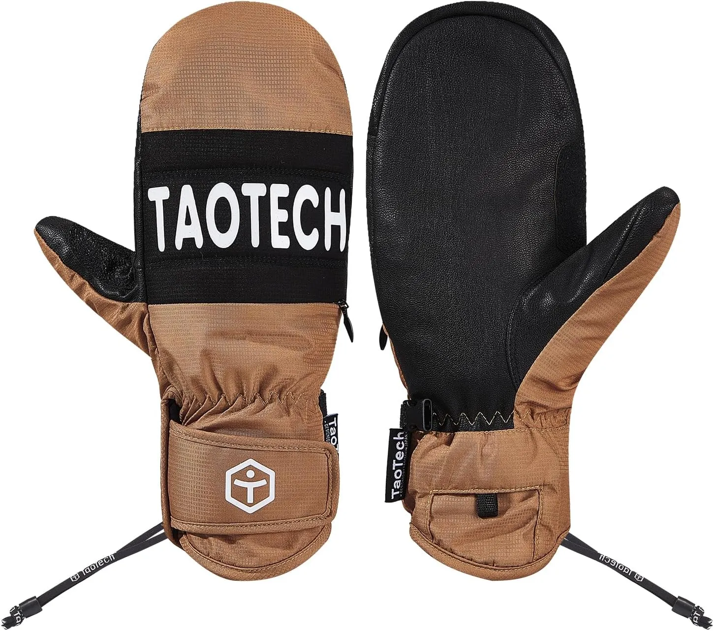 Basic Determined Gloves Snowboarding Lightweight Thermal Waterproof Windproof Pocket Leash Included 5 Finger Inner
