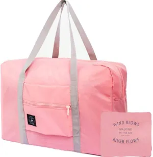 Bed Bath & Beyond Travel Bag Luggage Bag Large Capacity 18''x 14'' x 8'' (Pink)