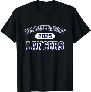 Belleville East Lancers High School Arch 2025 T-Shirt