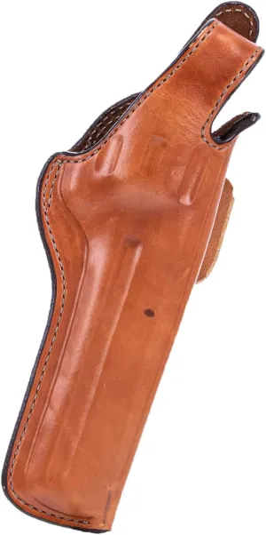 Bianchi Model 5BHL Thumbsnap Suede Lined Belt Gun Holster - Revolver, Tan