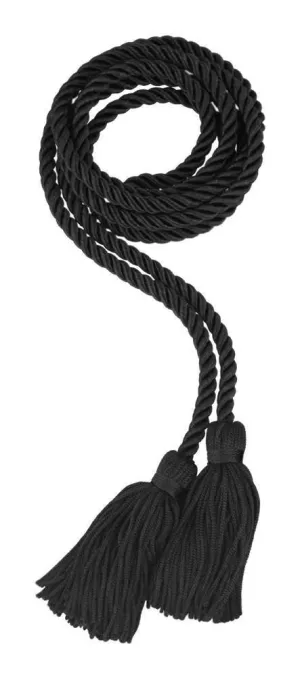 Black Junior High/Middle School Honor Cord