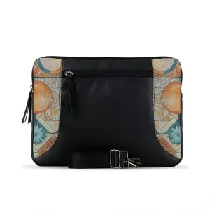 Black Mixed Laptop Sleeve Random shape
