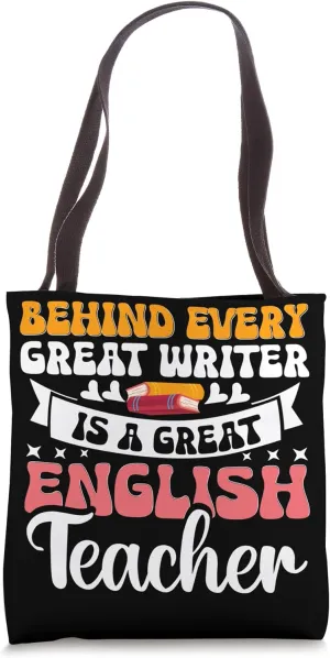 Book Reading Grammar English Teaching School Educator Tote Bag
