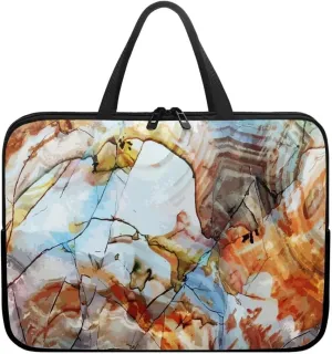 Branch Marble Laptop Handbag for Women＆Men Laptop and Tablet Case Waterproof Notebook Briefcase Carrying Bag for Office,Travel,Business-12 inch