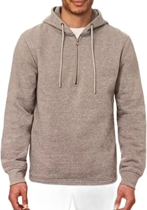 Buffalo David Bitton Men's Half-Zip Fleece Hoodie