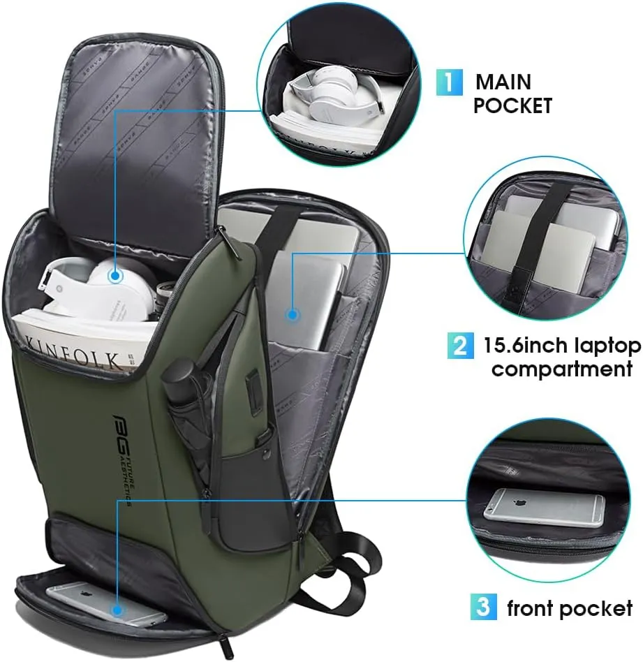 Business Laptop Smart backpack Can Hold 15.6 Inch Laptop Commute Backpack Carry on bag for men and women