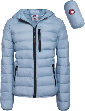 CANADA WEATHER GEAR Women's Puffer Jacket - Packable Bubble Coat, Water Resistant Outerwear Jackets for Women (XXS-M)