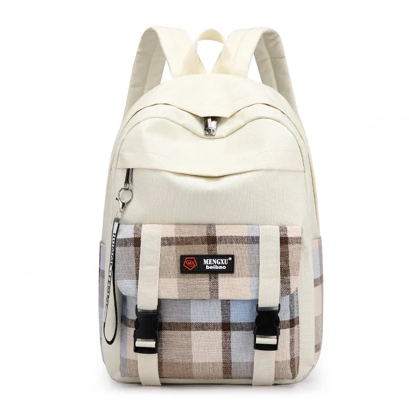 Canvas Backpack Can Even Carry Large-Sized And Heavy Books