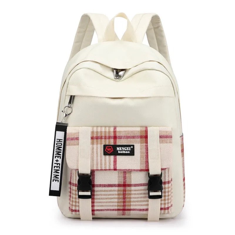 Canvas Backpack Can Even Carry Large-Sized And Heavy Books