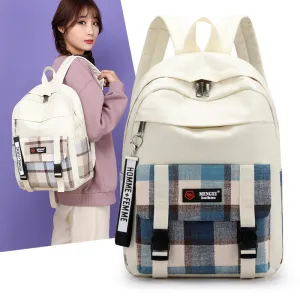 Canvas Backpack Can Even Carry Large-Sized And Heavy Books