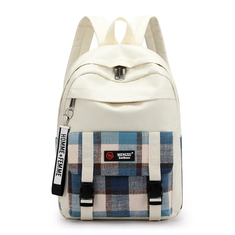 Canvas Backpack Can Even Carry Large-Sized And Heavy Books