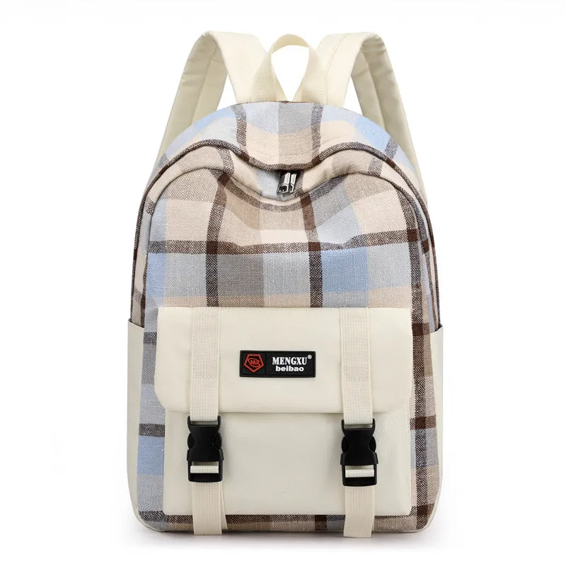 Canvas Backpack Can Even Carry Large-Sized And Heavy Books