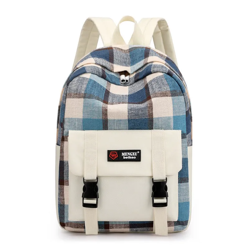 Canvas Backpack Can Even Carry Large-Sized And Heavy Books