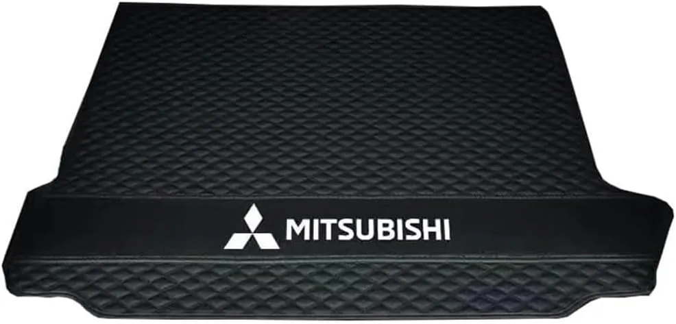 Car Boot Mats, for Mitsubishi Mirage G4(A1O) 2013-2019 Rear Trunk Storage Cargo Anti-Scratch Protector Tray Cover Liner, Auto Accessories,A-Black