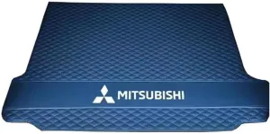 Car Boot Mats, for Mitsubishi Mirage G4(A1O) 2019- Rear Trunk Storage Cargo Anti-Scratch Protector Tray Cover Liner, Auto Accessories,B-Blue