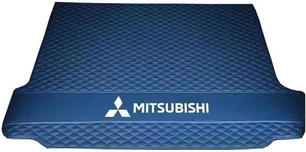 Car Boot Mats, for Mitsubishi Mirage G4(A1O) 2019- Rear Trunk Storage Cargo Anti-Scratch Protector Tray Cover Liner, Auto Accessories,B-Blue