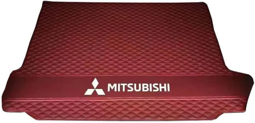 Car Boot Mats, for Mitsubishi Mirage G4(A1O) 2019- Rear Trunk Storage Cargo Anti-Scratch Protector Tray Cover Liner, Auto Accessories,C-Brown