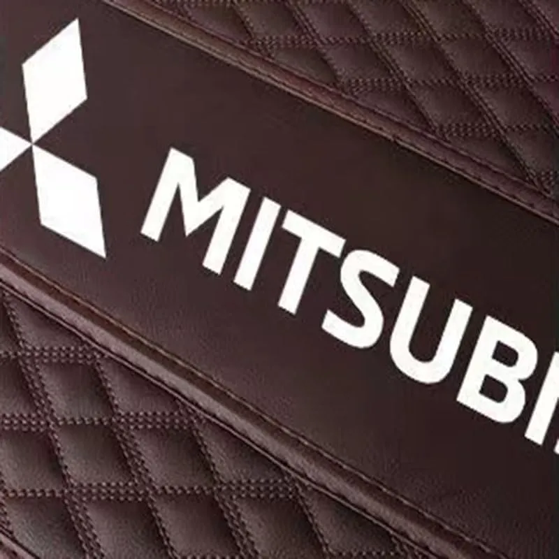 Car Boot Mats, for Mitsubishi Mirage VI Hatchback 2019- Rear Trunk Storage Cargo Anti-Scratch Protector Tray Cover Liner, Auto Accessories,D-Red