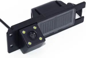 Car License Plate Rear View Reverse Camera Night Vision 4LED for Buick Excelle GT XT/Regal/Opel Vectra C/Astra H/Corsa D/Zafira B/Tigra Meriva A/Insignia/Chevrolet Malibu HAMA2/Fiat Grande Punto