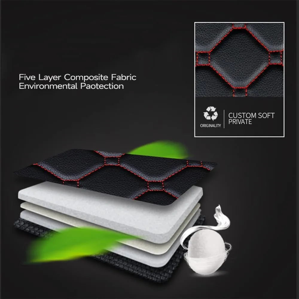 Car Trunk Mat for Suzuki Swift 2005-2022, Anti-Scratch Tail Trunk Cargo Storage Liner Boot Luggage Pad Styling Accessories,A