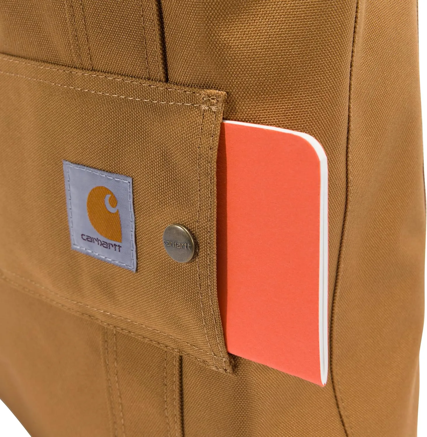 Carhartt Vertical Open, Durable Water-Resistant Tote Bag