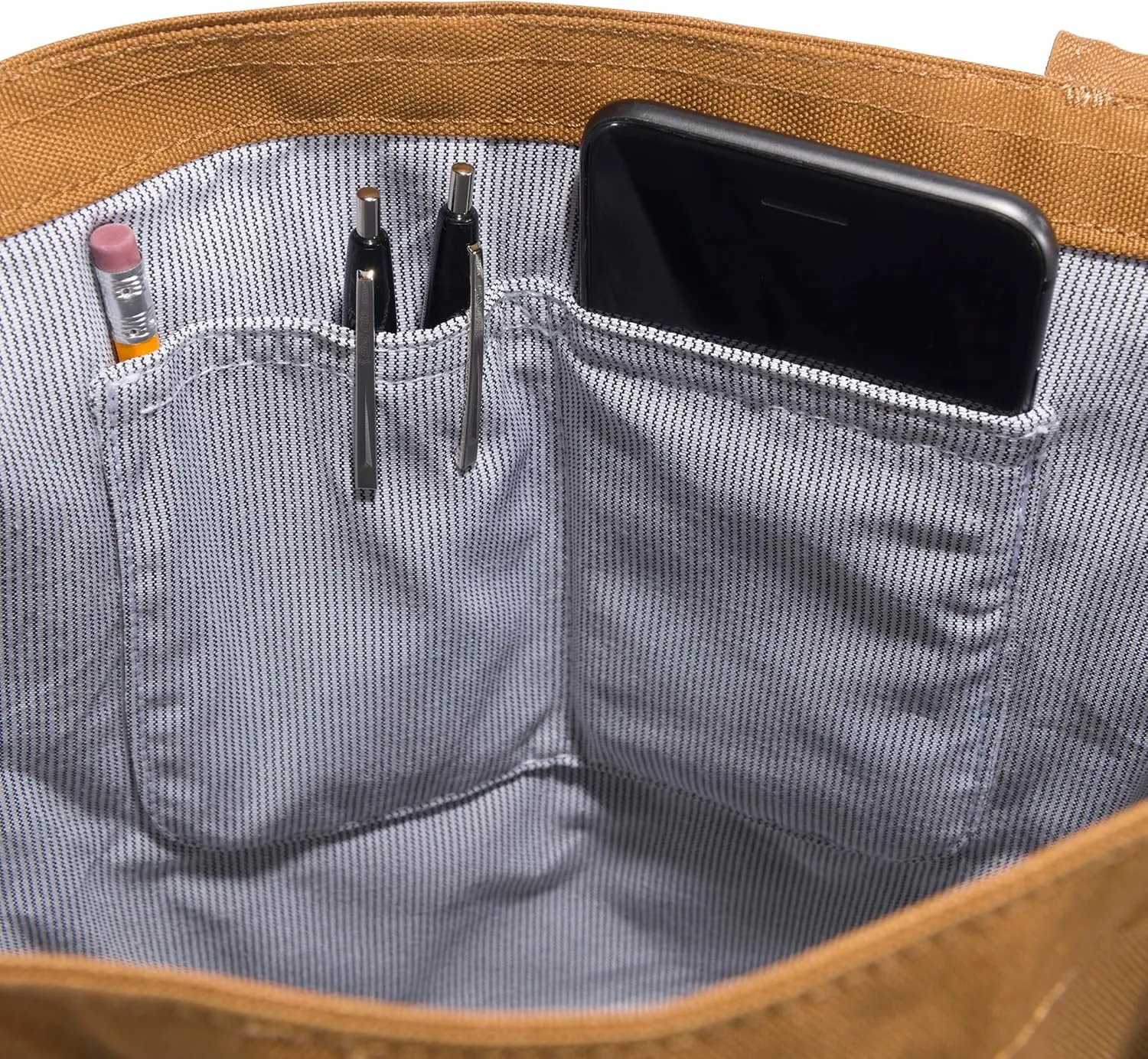Carhartt Vertical Open, Durable Water-Resistant Tote Bag