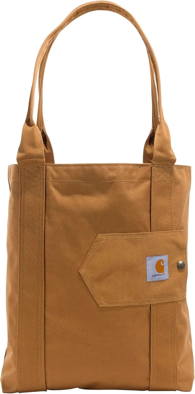 Carhartt Vertical Open, Durable Water-Resistant Tote Bag